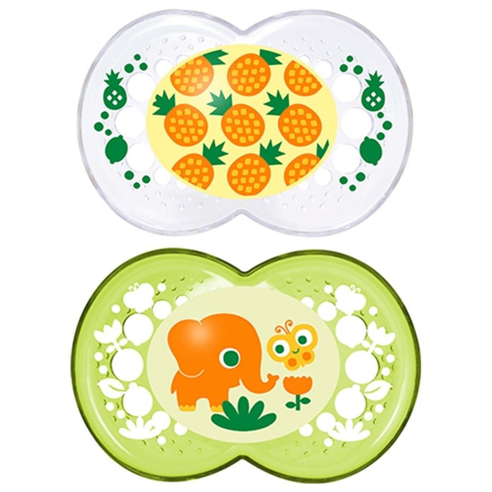 MAM Crystal Jungle Dummies 4 - 24m 2 Pk
