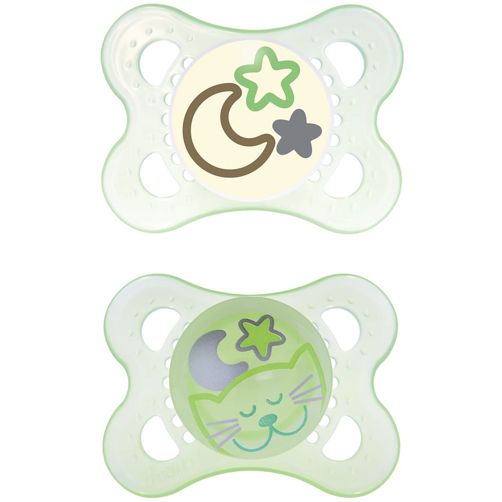 MAM Night Dummies 0 - 4m 2PK
