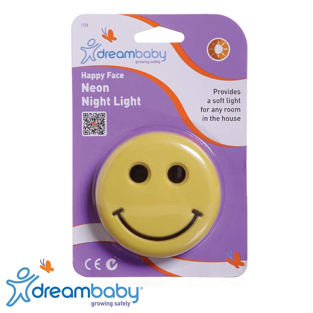 Happy Face Neon Night Light