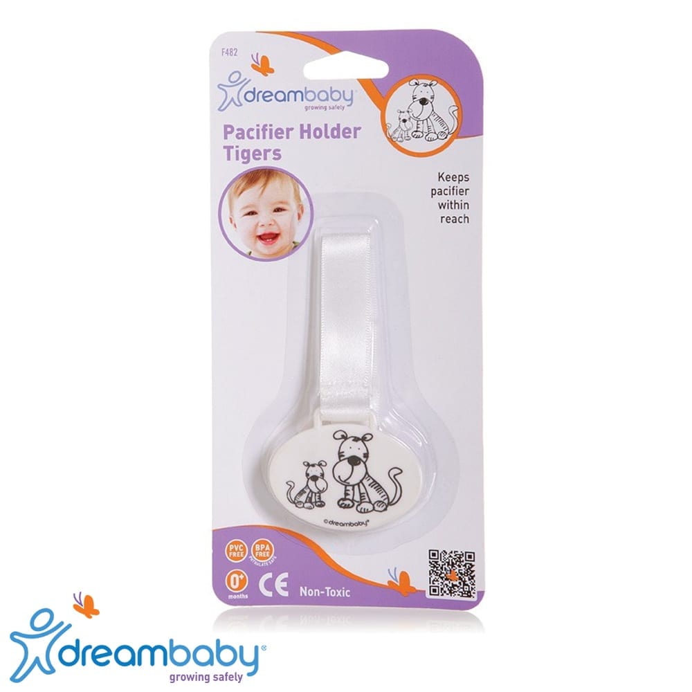 Pacifier Holder - Tiger