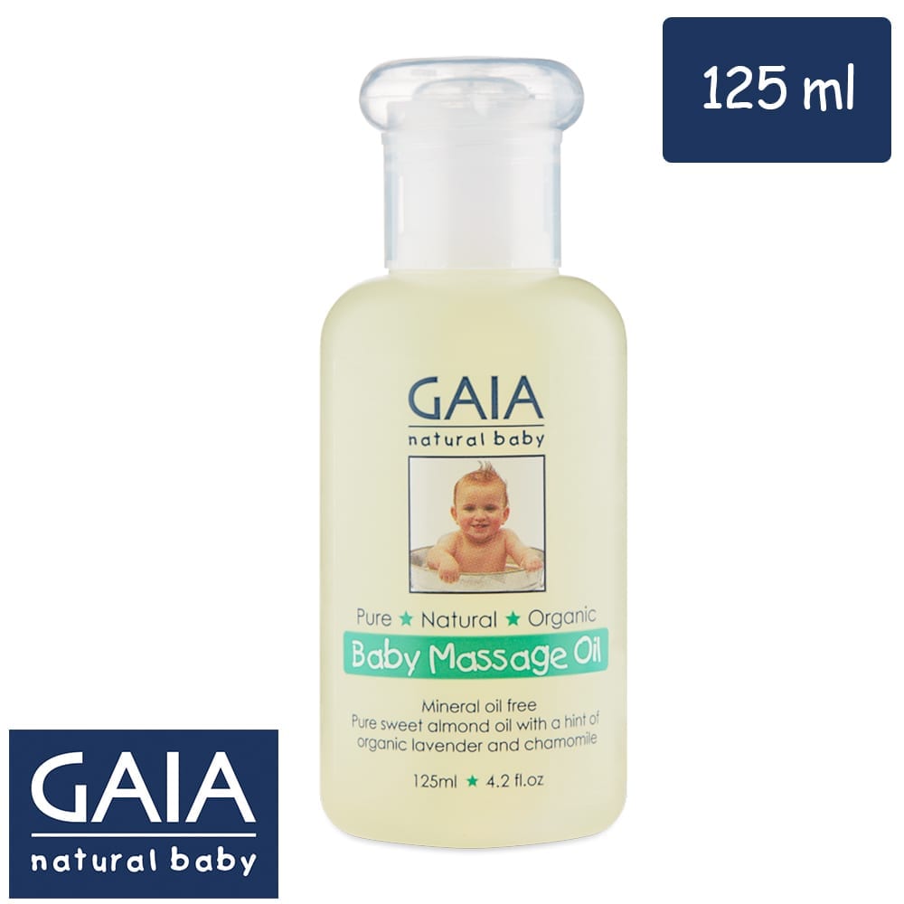 Gaia Baby Massage Oil 125ml