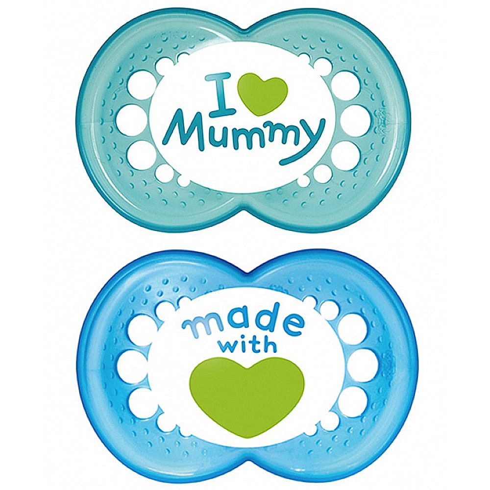 MAM Love and Affection Dummies 4 - 24m 2Pk