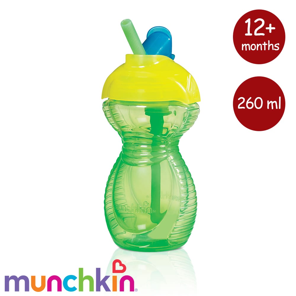 Munchkin Click Lock Flip Straw Cup