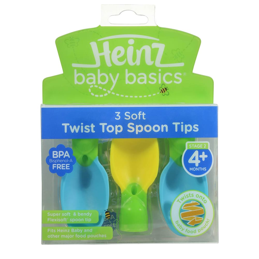 Heinz Baby Basics Twist on Soft Spoon 3 Pack