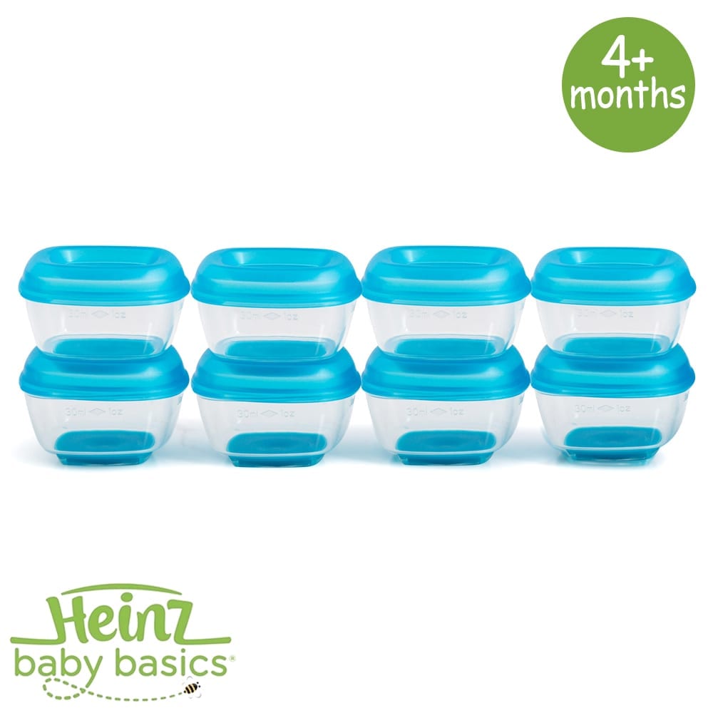 Heinz Baby Basics Mini Freezer Pots 8 Pack