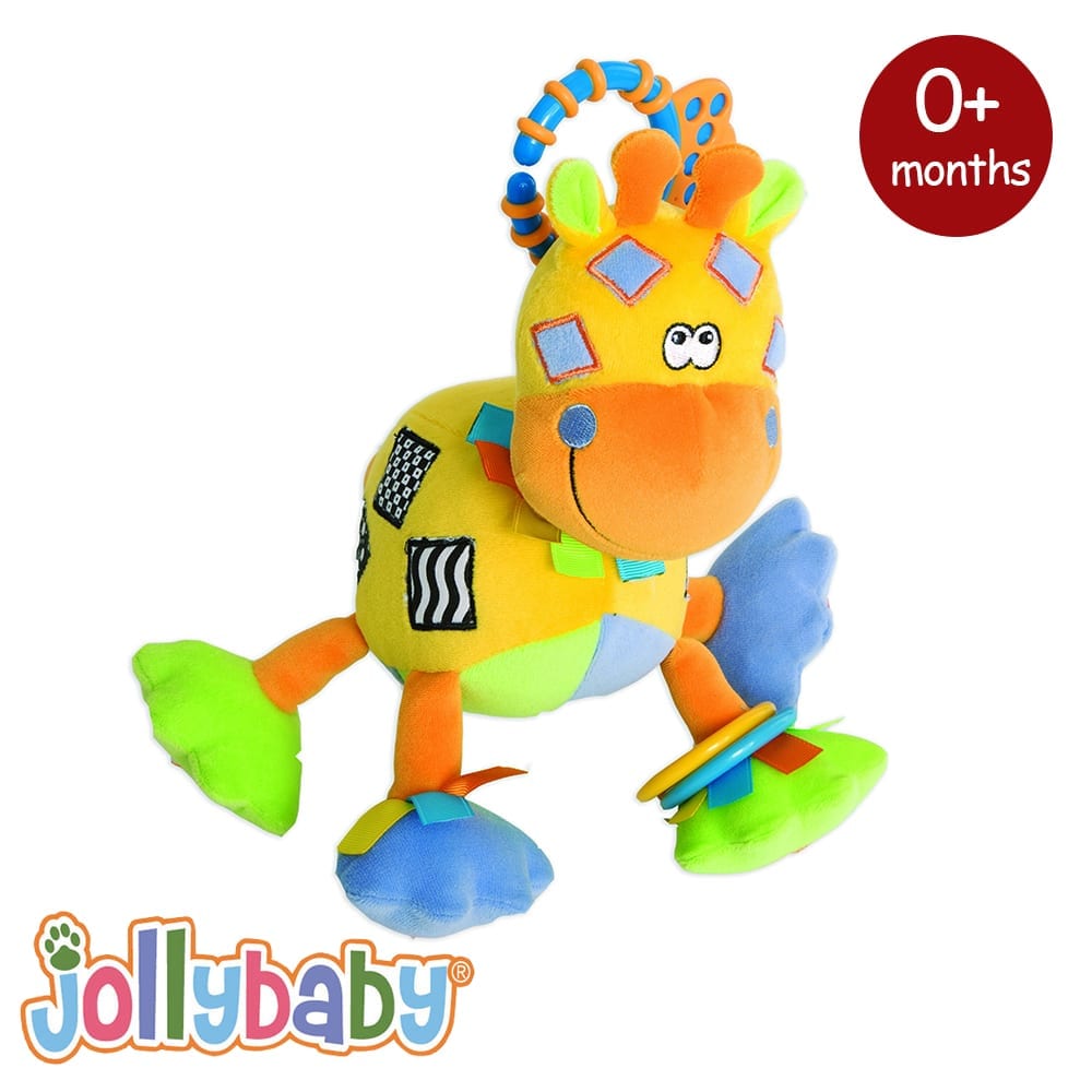 Jollybaby Beanie bops activity pal giraffe
