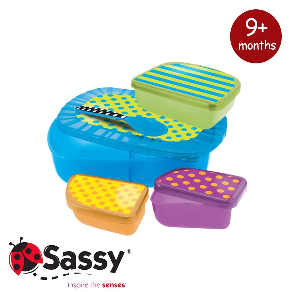Sassy On-the-Go Feeding Set